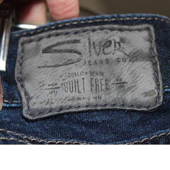 Silver SUKI High Super Skinny Jeans Womens Size W38X37 - Picture 8 of 10